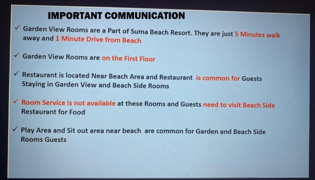 Suma Beach Resort Dāpoli 외부 사진